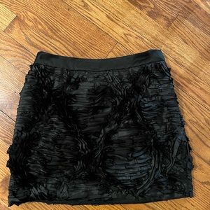 TIBI Mini black skirt Size 2